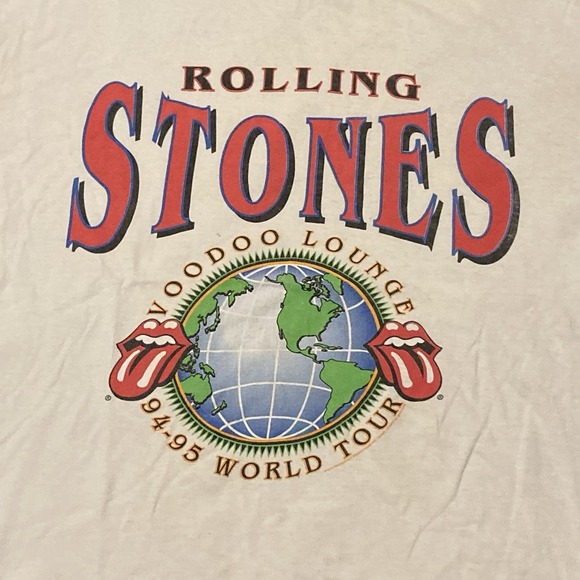 Rolling Stone Vintage 94-95  Voodoo Lounge Tee Brockum Men's XL/23 - Picture 2 of 14